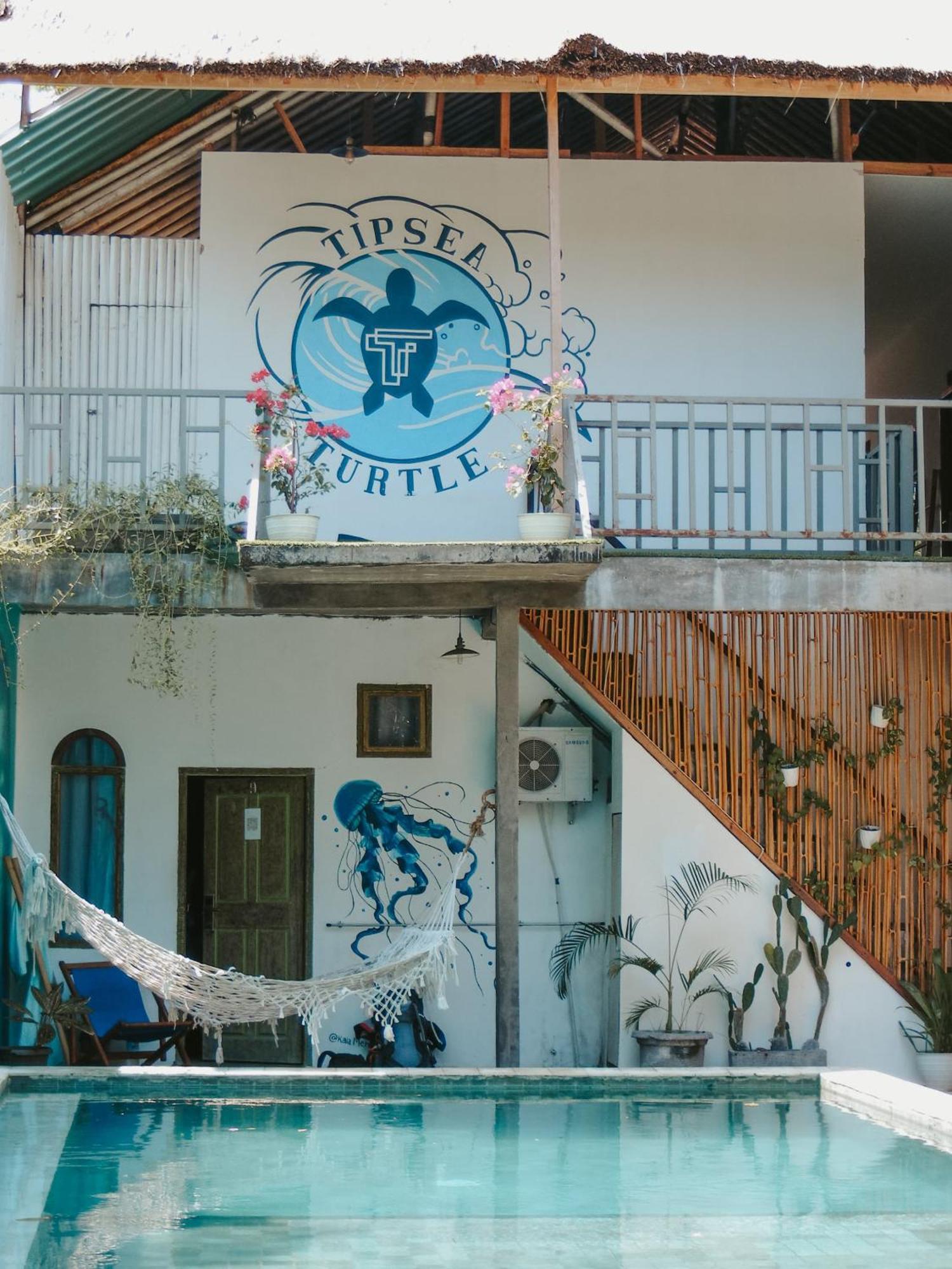 Hotel Tipsea Turtle Gili Air Zewnętrze zdjęcie